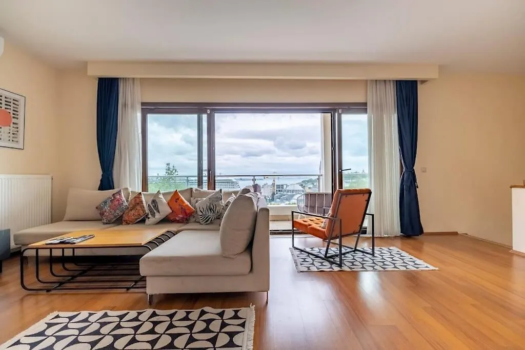 Duplex With Stunning Sea View, 3Br, 2Ba Apartment Istanbul Turkey